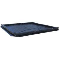 Ultratech 8461 Ultra-Containment Berms&reg;, 159 US gal. Capacity, 8' W x 8' L x 4" H, Foam Wall