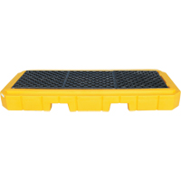 Ultratech 9626 Spill Pallet Plus Without Drain, 66 US gal. Spill Capacity, 83" x 34.5" x 8.75"