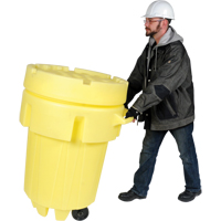 Ultratech 0584 Baril sur roues Ultra-Overpacks, 95 gal., Mobile