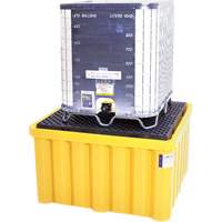 Ultratech 1057 Ultra-IBC Spill Pallet&reg; without Drain, 400 US gal. Spill Capacity, 58.75" x 58.75" x 33"