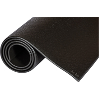 Mat Tech FPS660BK Tuff-Spun&reg; Mats, Pebbled, 3' x 5' x 3/8", Black, PVC Sponge