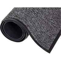 Mat Tech TLM31054 Tapis trois-en-un Three-N-One, Essuie-pieds/grattoir, 3' x 10' x 5/16", Charbon