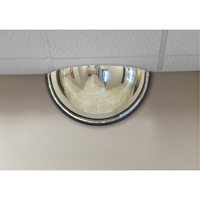 Zenith Safety Products SDP526 180° Dome Mirror, Half Dome, Closed Top, 32" Diameter