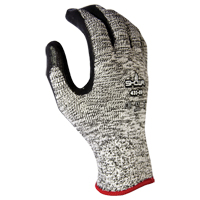 430 Gloves, Size Small/7, 10 Gauge, Nitrile/Polyurethane Coated, HPPE Shell, ANSI/ISEA 105 Level 4 SDP576 | TENAQUIP