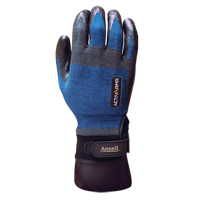 Ansell 97002090 ActivArmr&reg; HVAC 97-002 Gloves, 9/Large, Nitrile Coating, 18 Gauge, Nylon Shell