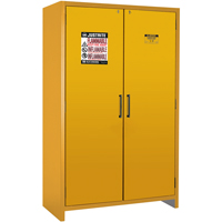 Justrite 22607 90-Minute EN Safety Storage Cabinet, 45 gal., 2 Door, 46.97" W x 76.89" H x 24.21" D