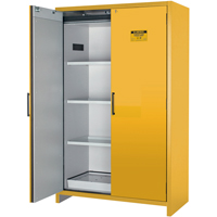 Justrite 22607 90-Minute EN Safety Storage Cabinet, 45 gal., 2 Door, 46.97" W x 76.89" H x 24.21" D