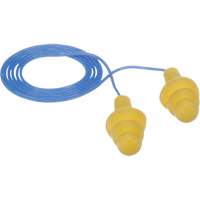 3M 340-4004 Bouchons d'oreilles pr&eacute;moul&eacute;s E-A-R Ultrafit, Avec cordon, Vrac - Sac en poly, 25 dB NRR, Taille unique