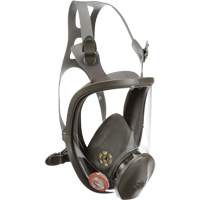 3M 6800 6000 Series Full Facepiece Reusable Respirator, Elastomer/Silicone/Thermoplastic, Medium