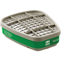 3M 6004 Cartouches pour respirateur s&eacute;rie 6000, Cartouche gaz/vapeur, Ammoniac/M&eacute;thylamine