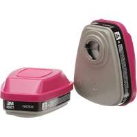 3M 60921 6000 Series Respirator Cartridges, Gas/Vapour Cartridge, Organic Vapour/P100