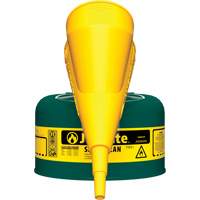 Justrite 7110410 Bidons s&eacute;curitaires, Type I, Acier, 1 gal. US, Vert, Homologu&eacute; FM/List&eacute; UL/ULC