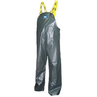 Journeyman<sup>®</sup> Bib Pants, 4X-Large, Polyester/PVC, Green  SEA765 | TENAQUIP