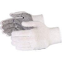 String Knit Glove, Cotton, Single Sided, 7 Gauge, X-Large  SEB083 | TENAQUIP