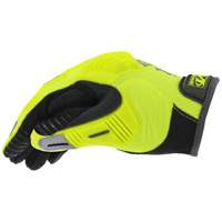 Mechanix Wear SMP-91-008 M-Pact&reg; High-Visibility Yellow Gloves, Synthetic Palm, Size Small
