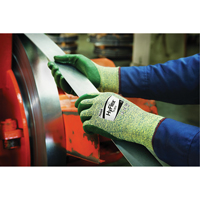 Ansell 1151111090 Gants r&eacute;sistant aux coupures HyFlex 11-511, Taille Grand/9, Calibre 13, Rev&ecirc;tement Mousse de nitrile, Enveloppe en Kevlar, ASTM ANSI niveau A5/EN 388 niveau D
