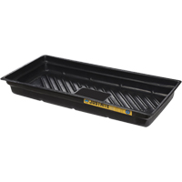 Justrite 28716 EcoPolyBlend Spill Tray, 38" L x 26" W x 5.5" H, 20 gal. Spill Capacity