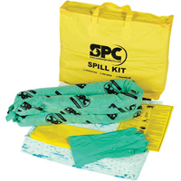 SPC SKH-PP Trousse &eacute;conomique contre les d&eacute;versements, Mati&egrave;res dangereuses, Sac, Absorbance de 4 gal. US
