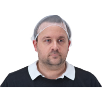 Hair Nets, Nylon, 18", White SEC372 | TENAQUIP