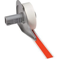 Brady M7C-500-595-OR Ruban pour usage int&eacute;rieur/ext&eacute;rieur - rouleau de 50', Vinyle, Orange, Largeur de 1/2"