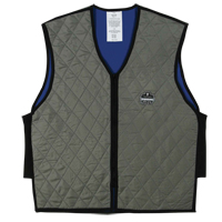 Ergodyne 12544 Chill-Its&reg; 6665 Wet Evaporative Cooling Vests, Large, Grey