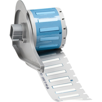 Brady M7-250-1-342 Manchons pour marquage de fil PermaSleeves, Polyol&eacute;fine, 1,02" lo x 0,44" h, Blanc