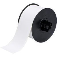 Brady B30C-2250-569-WT Low-Halide B-569 Tape, Polyester, White, 2.25" Width