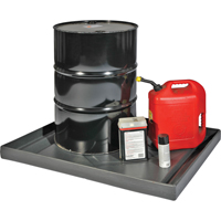 Enpac 5002-BK Econo Spill Shells, 45" L x 35" W x 5" H, 21.5 US gal. Spill Capacity