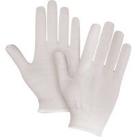 Premium String Knit Gloves, Cotton/Nylon, Knit Wrist Cuff, Large SED613 | TENAQUIP