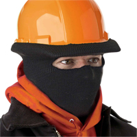 Coiffe extensibles à enfiler pour casques de sécurité, Taille unique, Noir SEE077 | TENAQUIP