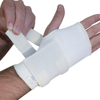 Impacto ER1000S Ambidextrous Wrist Supports, Cotton/Elastic, Small