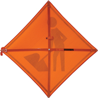 Accuform Signs FRC836 Tilt-Adjust Cross Ribs Sign Supports (Supports Only)
