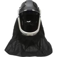 3M M-407 Versaflo Helmet Assembly with Premium Visor and Flame Resistant Shroud, Universal, Hard Top, Single Shroud
