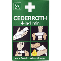  SEE453 Coagulant 4-dans-1 Cederroth, 5" lo x 3" la