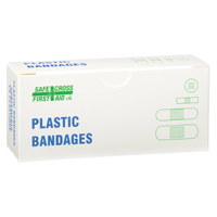Safecross 03525 Bandages, Assorted, Plastic, Sterile