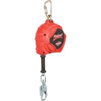 3M Protecta Fall Protection 3590502 Rebel Self Retracting Lifeline, 33', Galvanized Steel, Swivel