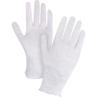 Lightweight Inspection Gloves, Poly/Cotton, Unhemmed Cuff, Men's SEE784 | TENAQUIP