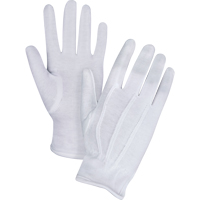 Produits de sécurité Zenith SEE794 Gants pour serveur/parade, Coton, Poignet &agrave; ourlet, Moyen
