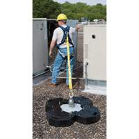 3M DBI Sala Protection Contre Les Chutes 2100185 Ancrages autonomes avec contrepoids, Toit, Usage Temporaire