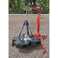 3M DBI Sala Protection Contre Les Chutes 2100185 Ancrages autonomes avec contrepoids, Toit, Usage Temporaire