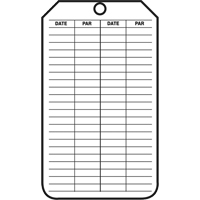 Accuform Signs FRTRS307CTP &eacute;tiquettes de s&eacute;curit&eacute; d'inspection et de contr&ocirc;le de l'&eacute;tat de l'&eacute;quipement, Papier cartonn&eacute;, 3-1/8" la x 5-7/8" h, Français