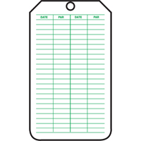 Accuform Signs FRTRS315CTP &eacute;tiquettes de s&eacute;curit&eacute; d'inspection et de contr&ocirc;le de l'&eacute;tat de l'&eacute;quipement, Papier cartonn&eacute;, 3-1/8" la x 5-7/8" h, Français