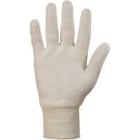 Superior<sup>®</sup> ML80K Knit Gloves, One Size, White, Unlined, Knit Wrist  SEG992 | TENAQUIP