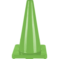 Coloured Traffic Cone, 18", Green SEH139 | TENAQUIP