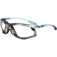 3M VC215AF Virtua Safety Glasses with Foam Gasket, Clear Lens, Anti-Fog, Meets/Exceeds CSA Z94.3