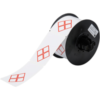 Brady B30-260-7569-CLP4B &eacute;tiquettes pr&eacute; imprim&eacute;es pour produits chimiques GHS/CLP B-7569, Vinyle, Rouge/Blanc, Largeur de 2,170"