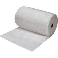 Produits de sécurité Zenith SEH973 Rouleaux absorbants li&eacute;s de premi&egrave;re qualit&eacute;, L&eacute;ger, 300' lo x 30" la, Absorption 55 gal.