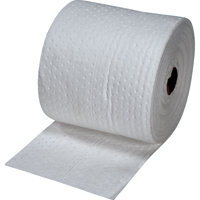 Zenith Safety Products SEI987 Premium Laminated (SMS) Sorbent Rolls, Mediumweight, 150' L x 15" W, 20 gal. Absorbancy
