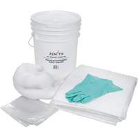 Zenith Safety Products SHP033 Spill Kit, Oil Only, Pail, 5 US gal. Absorbancy