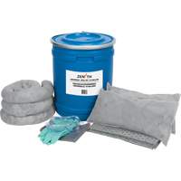 Zenith Safety Products SHP072 Truck Spill Kit, Universal, Drum, 10 US gal. Absorbancy